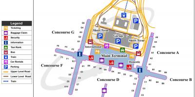 Bkk letališče zemljevid