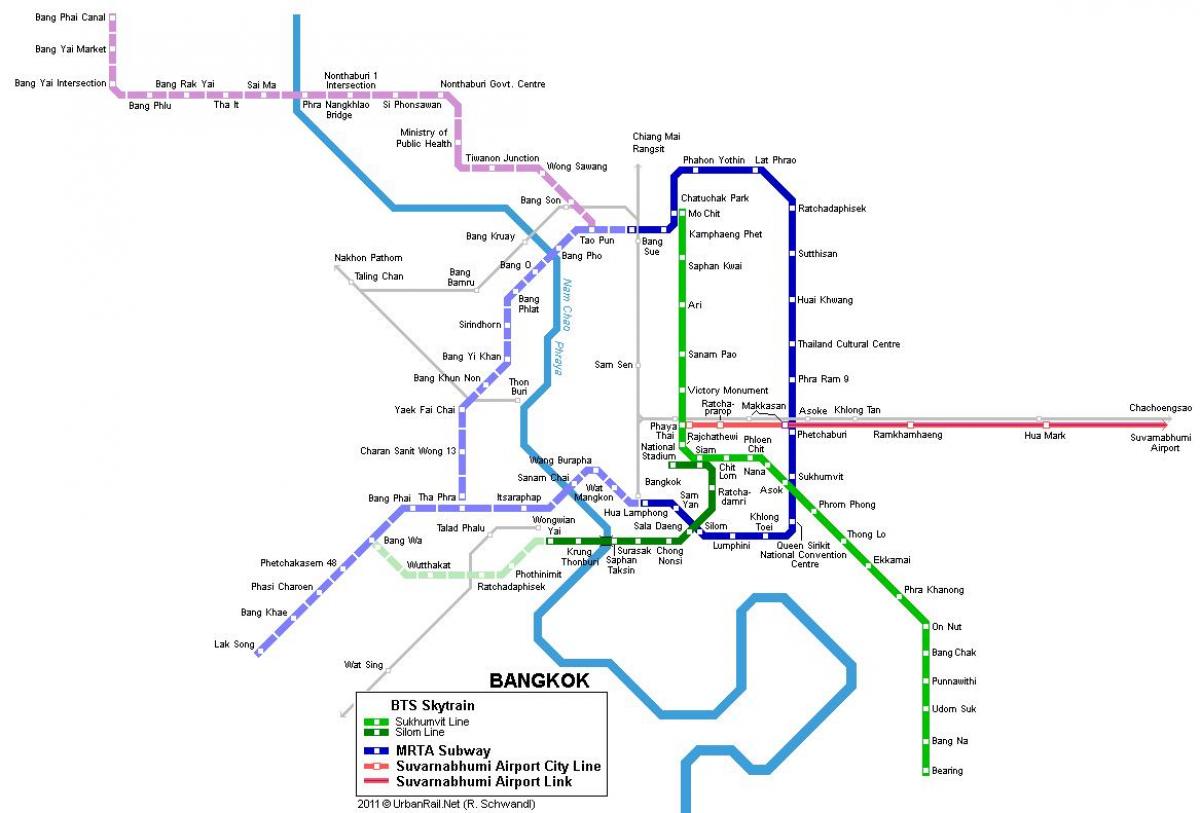 bkk metro zemljevid